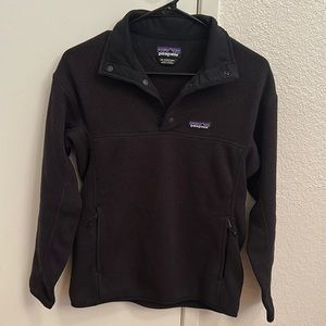 Patagonia 1/4 Snap Pullover, Black